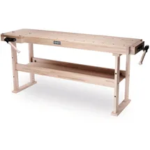 Holzkraft Hobelbank Holz 1901 braun