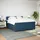 vidaXL Boxspringbett 180 x 200 cm Blau