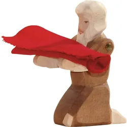Ostheimer Holzfigur St. Martin Bettler