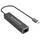 Conceptronic ABBY13B Gigabit Ethernet USB 3.2 Gen 1 Adapter mit USB-Hub, GbE, US