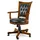 Casa Padrino Luxus Chesterfield Leder Schwarz/Braun