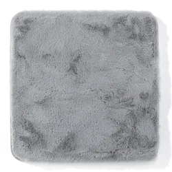 Badematte FELL - silber