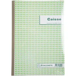 Exacompta 23550E 5x Kassenbuch A4 Einnahme-Ausgabe 50x2Bl -