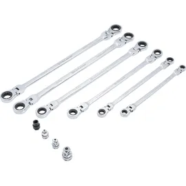 BGS Doppel-Ratschen-Gelenkschlüssel-Satz SW 8-19 mm 10-tlg.