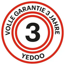 Yedoo Scooter Yedoo Four Tretroller mit Luftreifen 20/16 und Scheibenbremsen Blau Blau