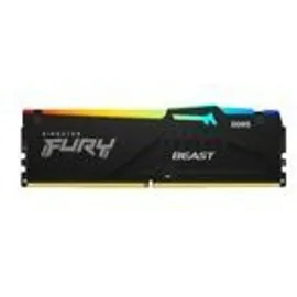Kingston FURY Beast RGB 2 x 8GB, 5200 MHz, DDR5-RAM, DIMM RAM, Schwarz