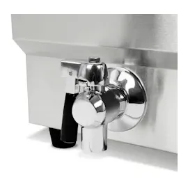 Vertes Doppel-Friteuse 2x13L Edelstahl