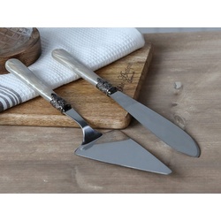 Chic Antique Tortenheber Chic Antique Tortenheber & Kuchenmesser Set grau