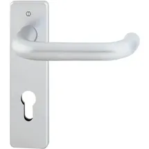 HOPPE FS-Garnitur Paris FS-138F/202K Aluminium grau