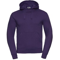 RUSSELL Authentic Hooded Sweat, Purple XS