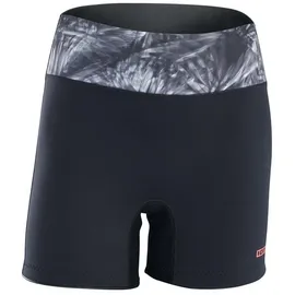 ION Neoprenshorts Damen Black Flowers S