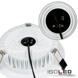 Fiai IsoLED LED Downlight Aluminium Ø19cm 25W dimmbar 2000lm weiß