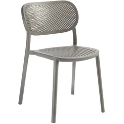 Outdoor Stapelstuhl Nuta - robust mineral grey