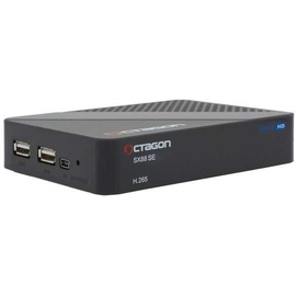 Octagon SX88 SE V2 HD Sat IP-Receiver DVB-S2 Kartenleser USB, HDMI, Schwarz)