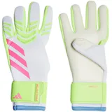 Adidas Predator League Torwarthandschuhe - White / Lucid Lemon / Lucid Pink - 7
