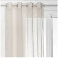 Atmosphera Créateur d'intérieur Gardine in beige | Gr.: onesize