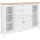 Finori Bergen 52 Highboard Holzwerkstoff Weiß/Artisan Oak,