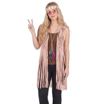 Andrea Hippie Weste Festival Damen Einheitsgröße