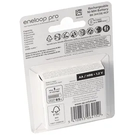 Panasonic eneloop pro Mignon AA Ni-MH 1,2V - 2500mAh