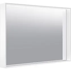 Keuco X-Line Kristallspiegel 33295113000 unbeleuchtet, anthrazit, 1000x700x105mm