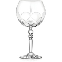 RCR Cristalleria Italiana S.p.a. Linie Alkemist | Cocktailgläser für Gin Tonic aus Glas, modernes Set mit 6 Kristallgläsern à 58 cl