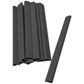 zaunzu Sichtschutzstreifen Klemmschiene für Zaunblende Anthrazit 1er Pack