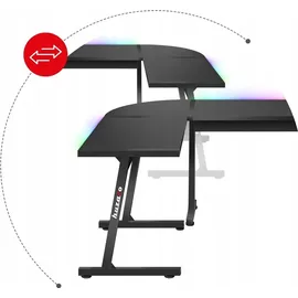 huzaro Hero 6.0 RGB Schwarz