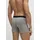 Boss Boxershorts grau/schwarz/weiß M 3er Pack