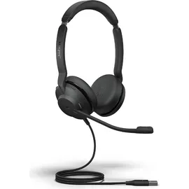 JABRA Evolve2 30 SE On Ear Headset kabelgebunden Stereo Schwarz Mikrofon-Rauschunterdrückung, Noise Cancelling Headset Telefon
