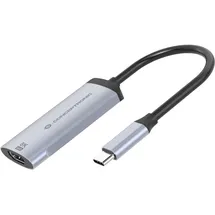 Conceptronic ABBY23G USB-C-auf-HDMI-2.1-Adapter, 8K60Hz, USB Typ-C, HDMI-Ausgang,