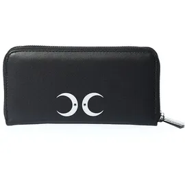 Banned Alternative Moon Phase Portemonnaie schwarz