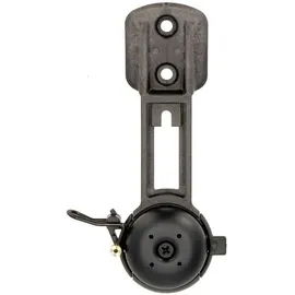 Closethegap Hidemybell Fahrradcomputerhalterung - Schwarz/Silber - Einheitsgröße
