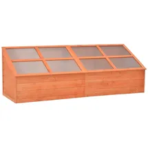 vidaXL Frühbeet Holz 180 x 57 x 62 cm Braun