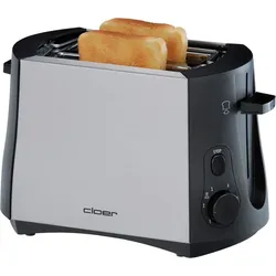 Cloer 3419 Toaster (edelstahl/schwarz)