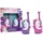 Lexibook Lexibook, Einhorn, 3D-Walkie-Talkies, Einhorn, Reichweite 500 m, 2 Kommunikationskanäle, Gürtelclip, Rosa/Violett, TW18UNI