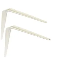 Kinzo Regalwinkel, 15x20 Cm, 2 Stück, Weiß - Kinzo