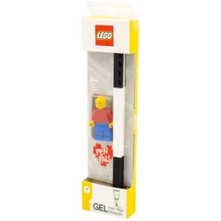 LEGO® Gelstift mit Legofigur - Farbe schwarz