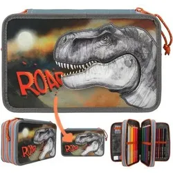 DEPESCHE 11756 Dino World 3-Fach Federtasche ROAR