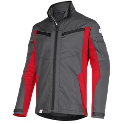 KÜBLER INNOVATIQ Jacke anthrazit/mittelrot L - 1230 5370-9755-L - anthrazit/mittelrot