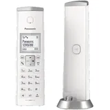 Panasonic KXTGK212JTW Telefon Cordless Duo 1.5 " Freisprechen 50NUMERI Eco Weiß