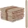 Relaxdays Eisstiele aus Holz, 500 Stück, EIS Holzstäbchen, Basteln, Backen, DIY EIS am Stiel, HxB: 11,5 x 1 cm, Natur