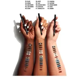 NYX Professional Makeup Eye Pencil Präziser Eyeliner Farbton 910 Satin Blue