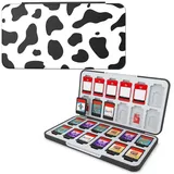 luxuskollektion Game Card Aufbewahrungsbox für Switch - Tragbare Schutzhülle mit 24