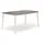 Solpuri Charlie Gartentisch Aluminium 170 - 230x100 cm 301 - weiß 590 - Dekton kreta