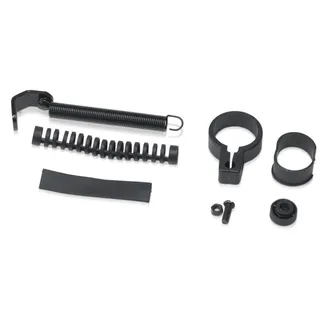 XLC Unisex – Erwachsene KS-X02 Lenkungsdämpfer, schwarz, Ø 28,6mm-32mm