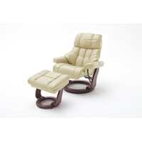 MCA Furniture Calgary XXL Relaxsessel mit Hocker, bis 180