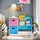 SoBuy Kinderregal KMB76 80 x 61 x 30 cm Holzwerkstoff weiß
