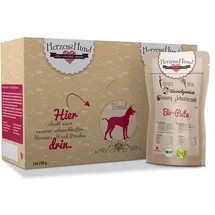 HerzensHund Bio Pute mit Bio Gemüse 18 x 130 g