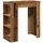 vidaXL Bartisch mit Regal 95 x 47 x 103,5 cm Braun