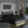 VitaliSpa Christin 160 x 200 cm Grau/Eiche